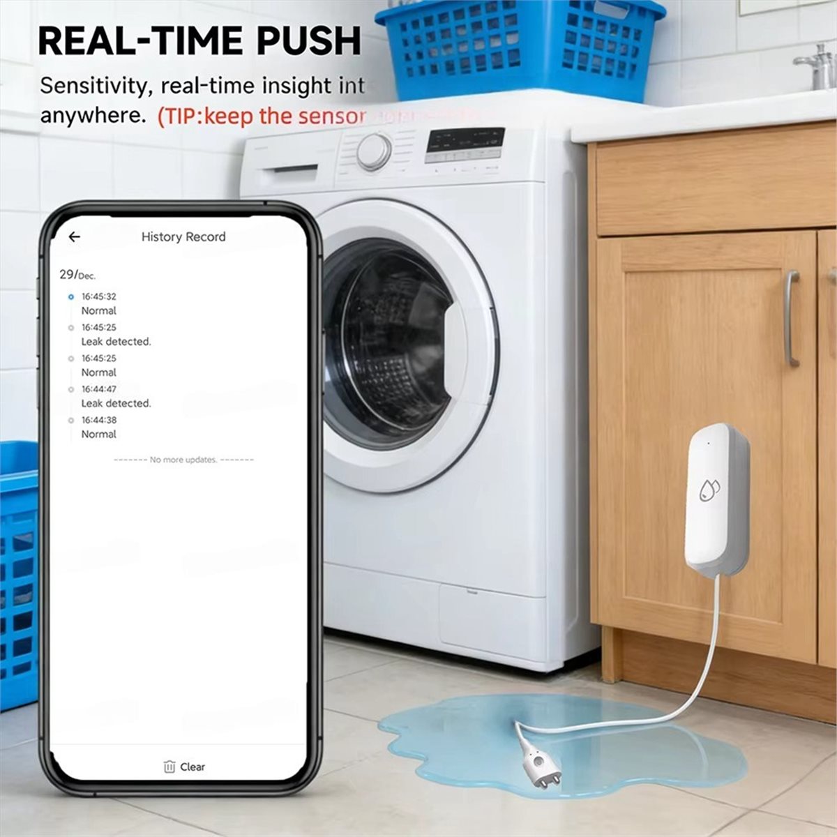 Sensore di perdite d'acqua com - Smart Home Tuya recensione e prezzo