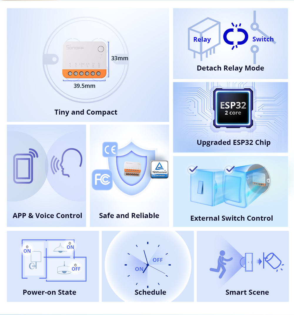 Sonoff Mini R4 Extreme Interru - Smart Home Proxmox recensione e prezzo